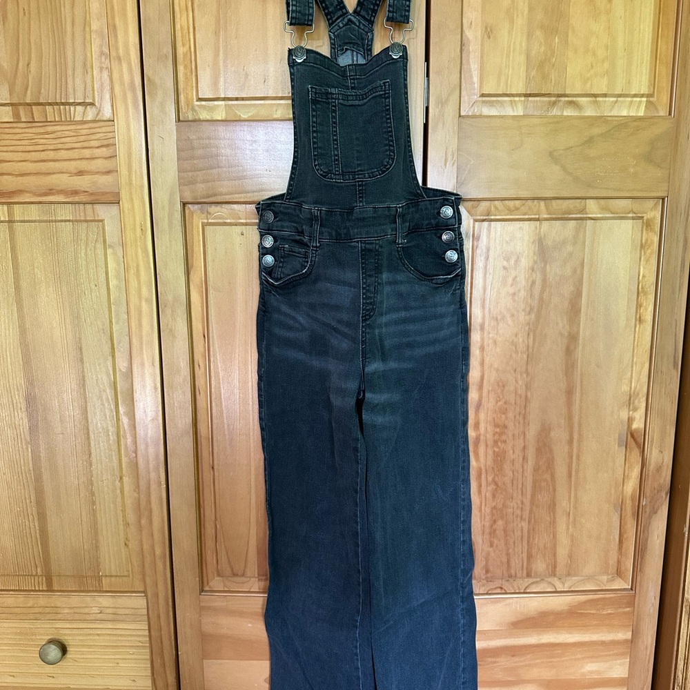 Girl's Denim Overalls